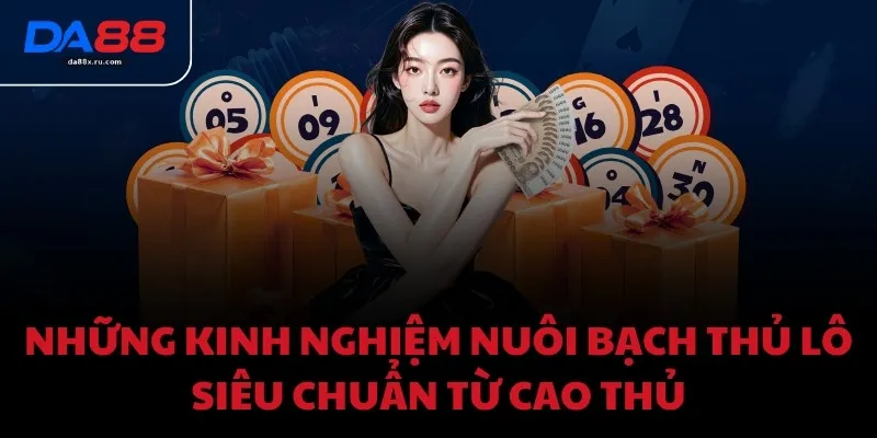 Những kinh nghiệm nuôi bạch thủ lô siêu chuẩn từ cao thủ